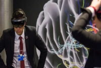 Ilustrasi mixed reality, bawah sadar dan virtual reality