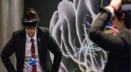 Ilustrasi mixed reality, bawah sadar dan virtual reality