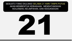 Kelimpahan Menanti, Terus Ucapkan Semangat Pagi Selama 21 Hari