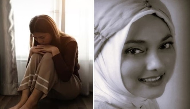 Foto Kolase : Anxiety dan Marissa Haque