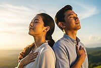 Ilustrasi rasa syukur