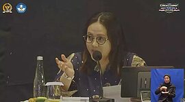 Indri Wahyuni, Juri LCC Empat Pilar MPR RI (Tangkapan layar video)