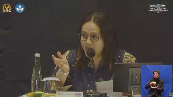 Indri Wahyuni, Juri LCC Empat Pilar MPR RI (Tangkapan layar video)