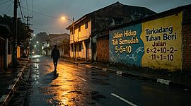 Ilustrasi Jalan Hidup Tak Semudah 5+5=10