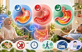 Mengenal Asam Lambung, Gastritis, dan GERD