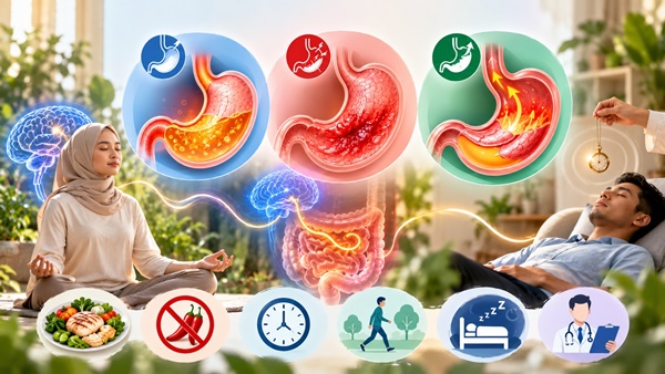 Mengenal Asam Lambung, Gastritis, dan GERD